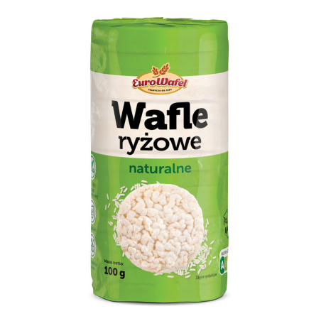 Eurowafel Wafle ryżowe 100g